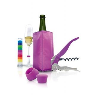 Set accesorios del vino Púrpura - Pulltex