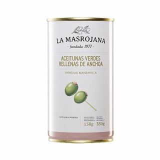 La Masrojana Green Olives Stuffed with Anchovies