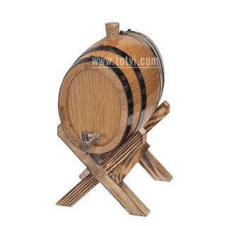 Wooden Oak barrel 5 L