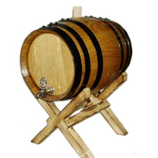 Wooden Oak barrel 6 L