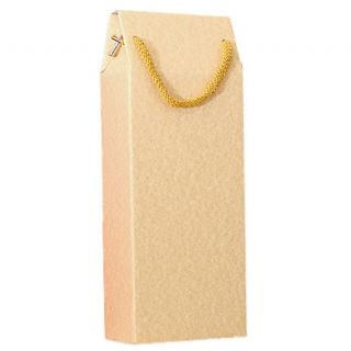 2 Sparkling Wine Bottle - PI ORO Collection Cardboard Gift Box
