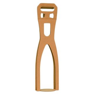 1 Sparkling Wine Bottle - Kraft Collection Display Case