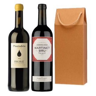 Gift box of DOQ Priorat red wines