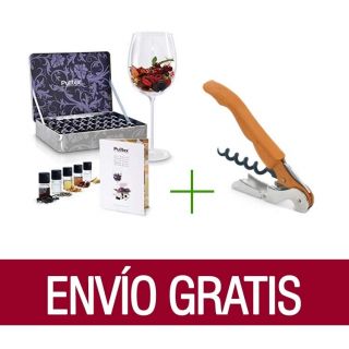 Set Aromas Completo + Sacacorchos Pulltaps Wood + Envío Gratis